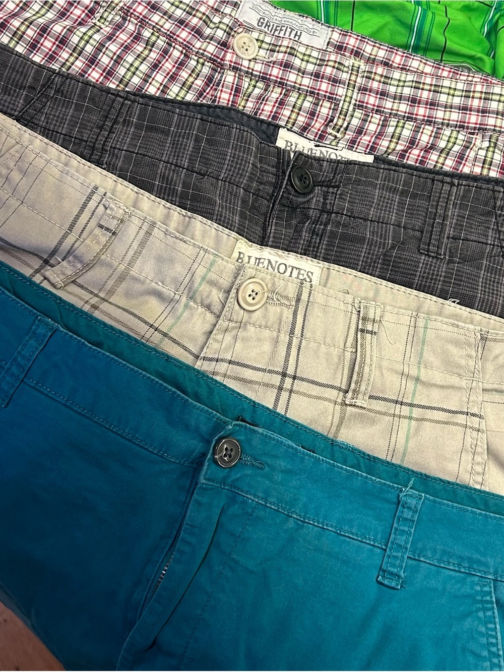 Men’s Shorts - 4 pairs, size 36/38